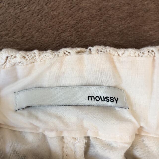 moussy(マウジー)のショートパンツ　レース　moussy レディースのパンツ(ショートパンツ)の商品写真