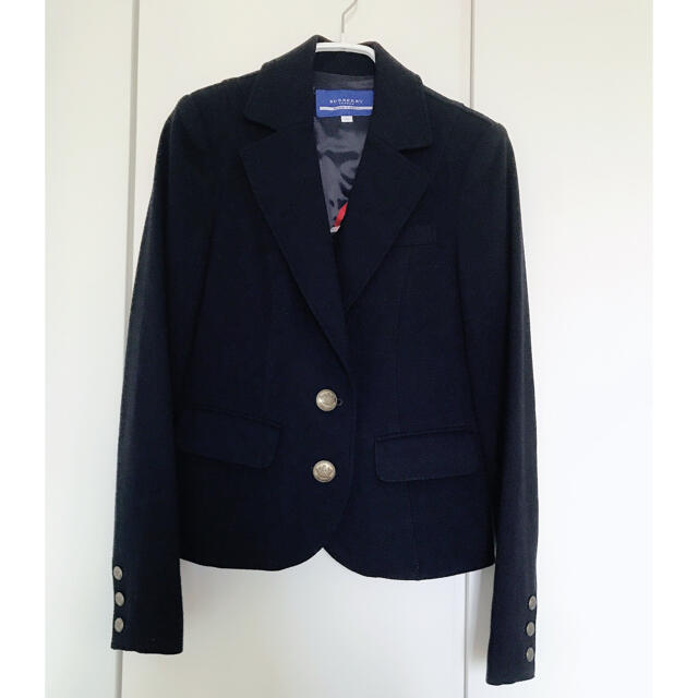 BURBERRY BLUE LABEL(バーバリーブルーレーベル)の BURBERRY BLUE LABEL ジャケット38サイズ レディースのジャケット/アウター(テーラードジャケット)の商品写真