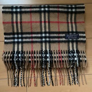 バーバリー(BURBERRY)の美品　Burberry カシミアマフラー(マフラー/ショール)