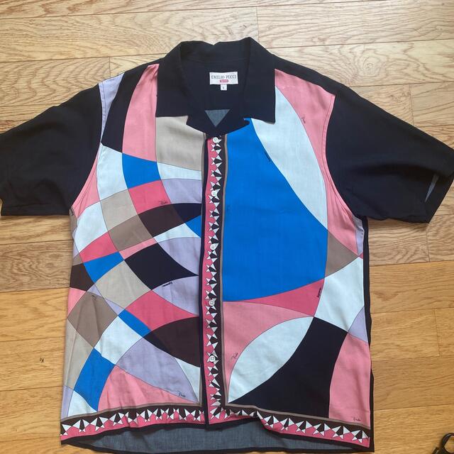 Supreme / Emilio Pucci® S/S Shirt "Pink"