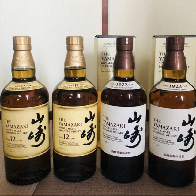 SUNTORY山崎NV 12本+山崎12年2本 セット ウイスキー 新品未開栓 ...