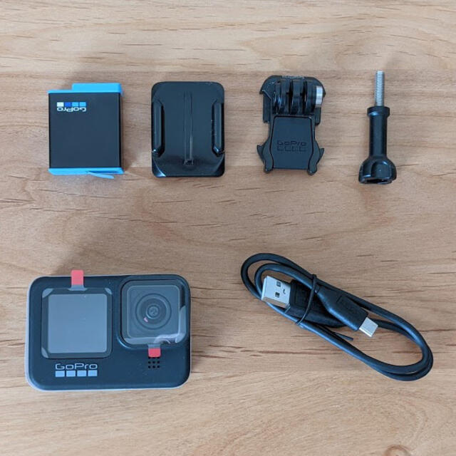 そちらをメ ヤフオク! HERO9 BLACK ほぼ未使用備品 - ゴープロ ほとんど