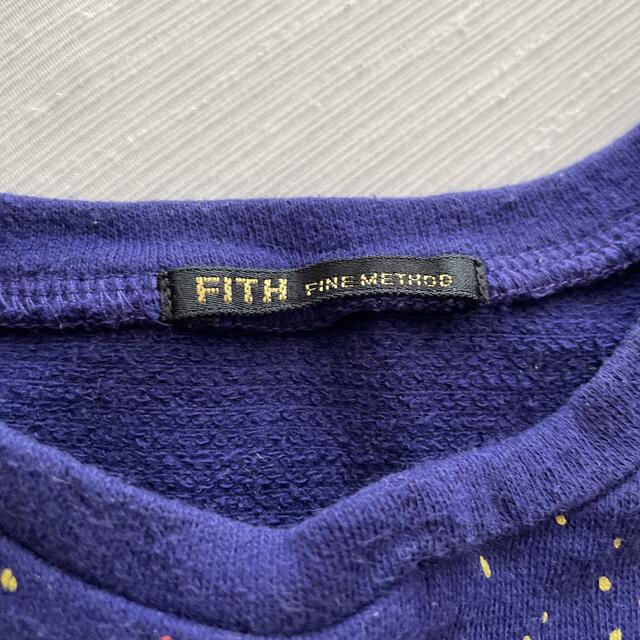 FITH(フィス)のFITH fine method カットソーMサイズ キッズ/ベビー/マタニティのキッズ服男の子用(90cm~)(Tシャツ/カットソー)の商品写真