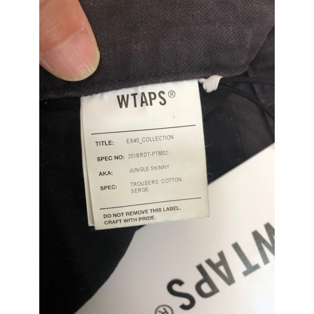 W)taps(ダブルタップス)のwtaps ジャングルスキニー　M ブラック メンズのパンツ(ワークパンツ/カーゴパンツ)の商品写真