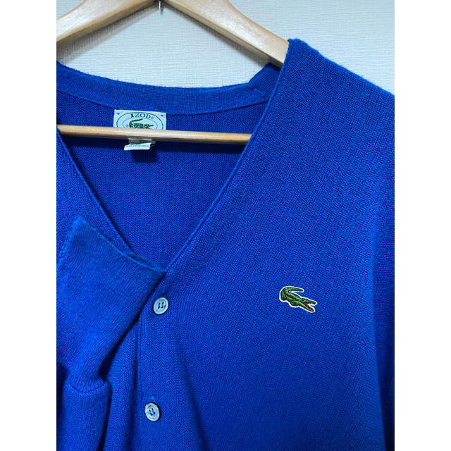 LACOSTE(ラコステ)のLACOSTE ラコステ カーディガン 古着 USED LA購入品 レディースのトップス(カーディガン)の商品写真