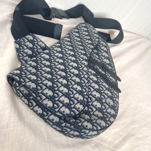 Dior - 美品 Dior サドル バッグ マキシバッグ オブリークジャ Dior - 美品 Dior サドル バッグ マキシバッグ オブリークジャ