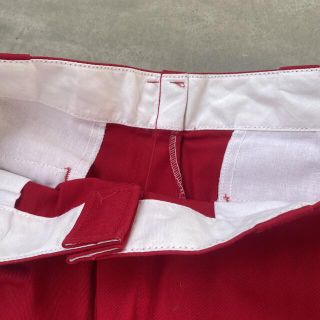 Dickies - 希少 USA製 Dickies ワークパンツ 赤 レッドの通販 by s.'s