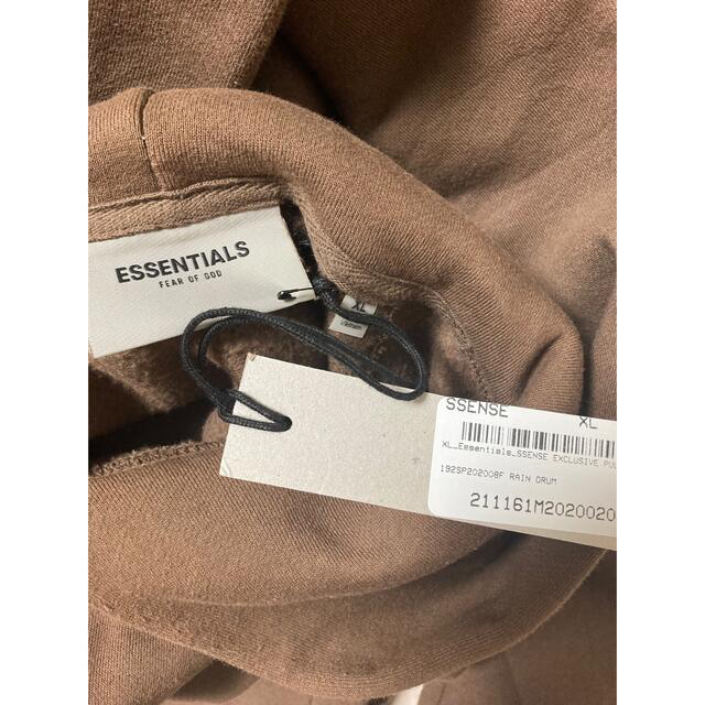 Essential(エッセンシャル)のEssentials エッセンシャルズ パーカー ブラウン XL メンズのトップス(パーカー)の商品写真