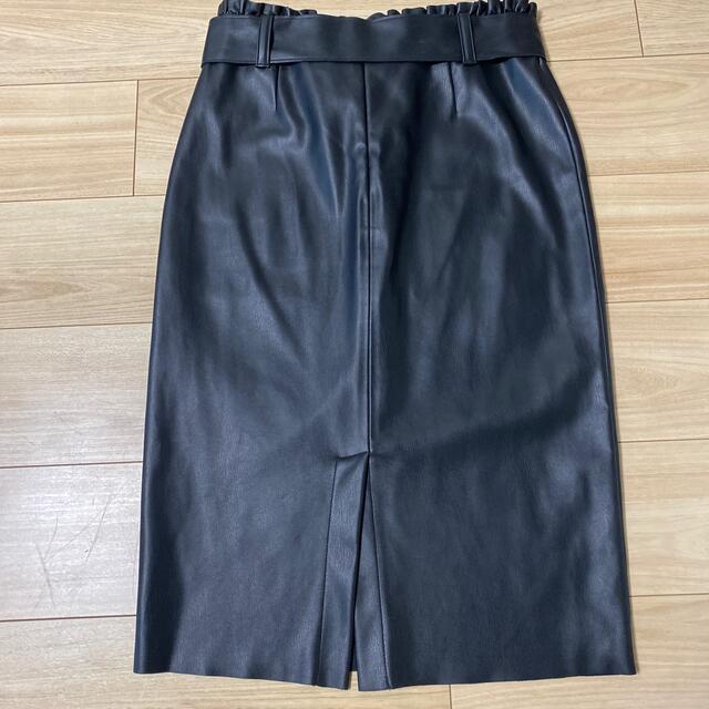 ZARA(ザラ)のZARA レザースカート レディースのスカート(ひざ丈スカート)の商品写真