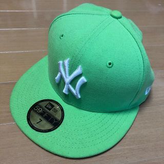 ニューエラー(NEW ERA)のNEW ERA 7 ライトグリーン　キャップ(キャップ)