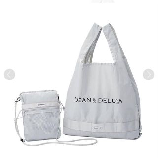 ディーンアンドデルーカ(DEAN & DELUCA)のDEAN & DELUCA × BRIEFING サコッシュ ライトグレー(エコバッグ)