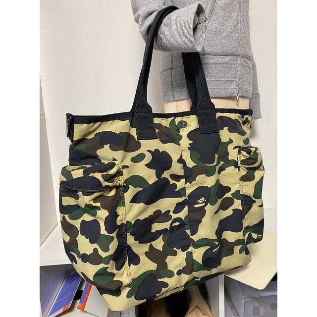 PORTER×APEカバン迷彩トートバッグハンドバッグカモフラポーターエイプ