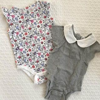 ベビーギャップ(babyGAP)のロンパース2枚セット(その他)