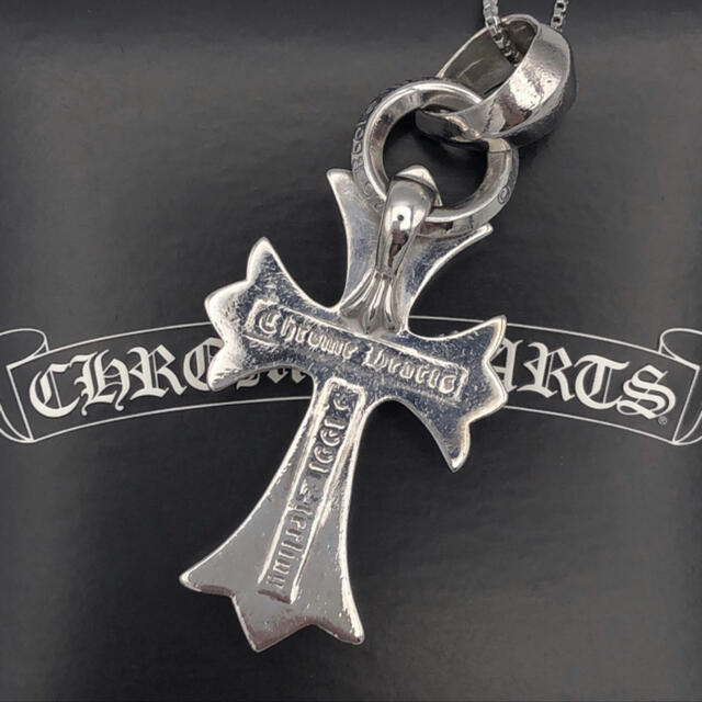 【美品】Chrome Hearts クロムハーツ　スモールクロスwithベイル