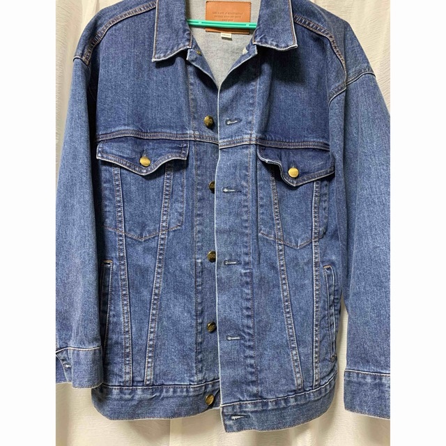 GREED(グリード)のbed&breakfast big denim jacket レディースのジャケット/アウター(Gジャン/デニムジャケット)の商品写真