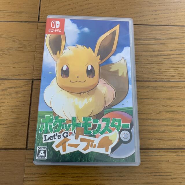 ポケモン(ポケモン)のポケットモンスター Let’s Go！ イーブイ Switch エンタメ/ホビーのゲームソフト/ゲーム機本体(家庭用ゲームソフト)の商品写真