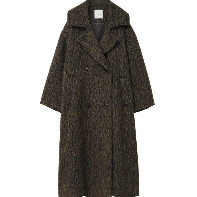 CLANE クラネ　MIX SHAGGY LADY COAT