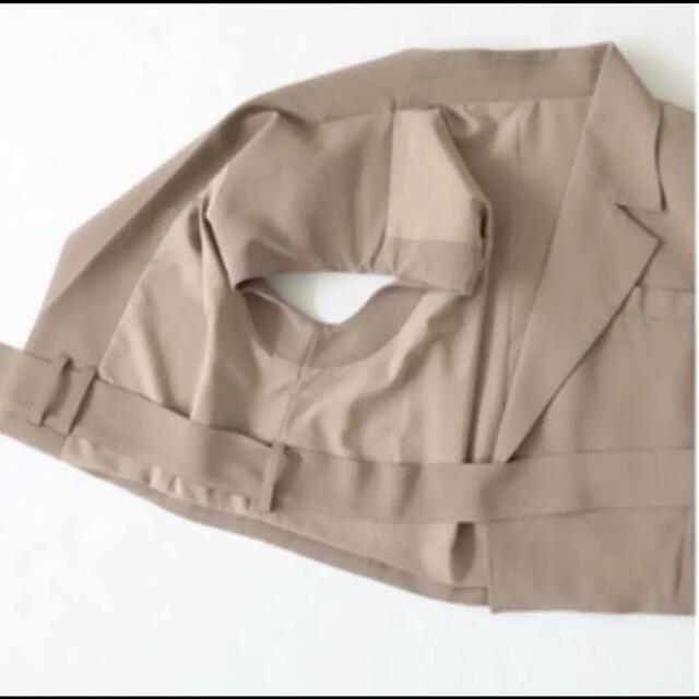 SeaRoomlynn Silkyマルチショートジャケット グレージュ 完売品 5
