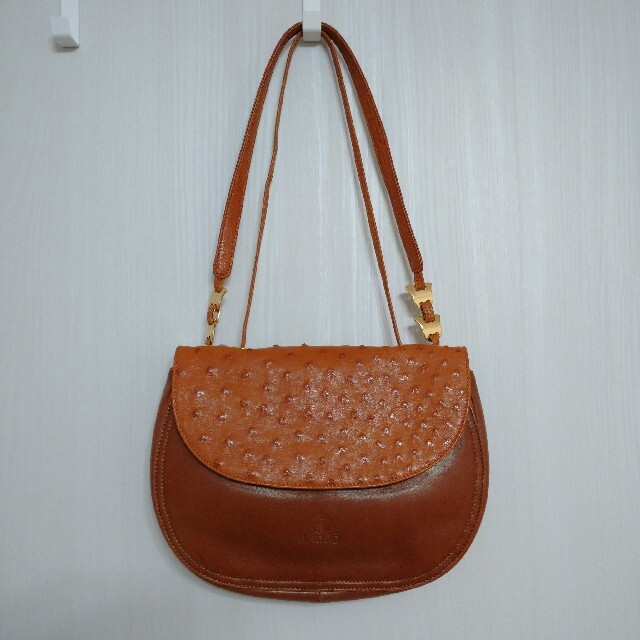 LLADRO　OSTRICHleatherbag　オーストリッチレザー