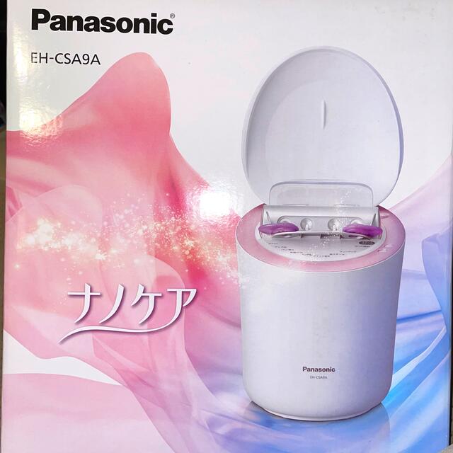 Panasonicスチーマー　ナノケア　ピンク　温冷エステタイプスチーム保湿据置用携帯用