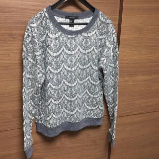 フォーエバートゥエンティーワン(FOREVER 21)のFOREVER21 レース柄カットソー♡(カットソー(長袖/七分))