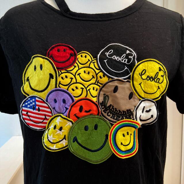 BLANCHE★スマイリーいっぱい　スマイリーTシャツ レディースのトップス(Tシャツ(半袖/袖なし))の商品写真