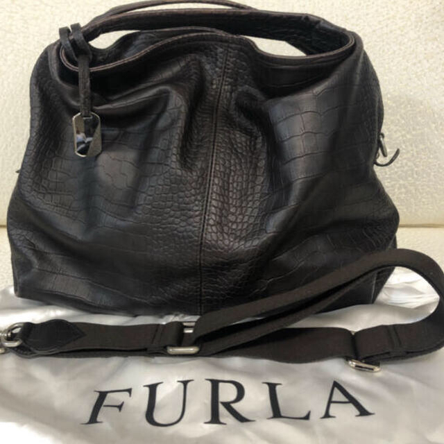 Furla(フルラ)のねこやなぎさま専用　FURLA レザーバッグ レディースのバッグ(ショルダーバッグ)の商品写真