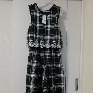 368【新品】axes femme アクシーズファム  オールインワン パンツ