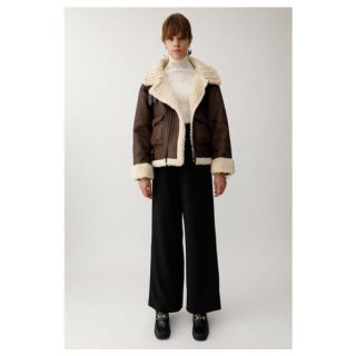 マウジー(moussy)のMOUSSY  B-3 FAUX MOUTON ジャケット(ムートンコート)