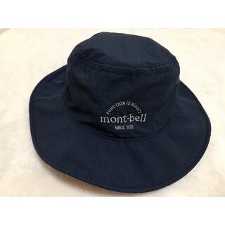 モンベル(mont bell)の※値下※リバーシブルハット mont-bell  紺オレンジ　Lサイズ　帽子(ハット)