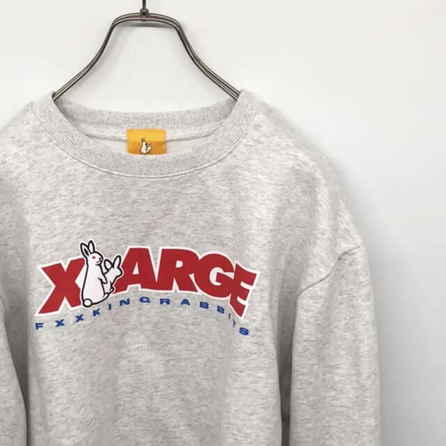 FR2✖️Xlarge コラボスウェット ビッグロゴ メンズ スウェット 完成品