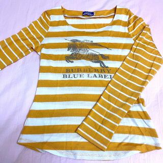 バーバリーブルーレーベル(BURBERRY BLUE LABEL)のバーバリー  ブルーレーベル　長袖Tシャツ(Tシャツ(長袖/七分))