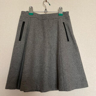 クリアインプレッション(CLEAR IMPRESSION)の美品　秋冬用のひざ丈スカート(ひざ丈スカート)