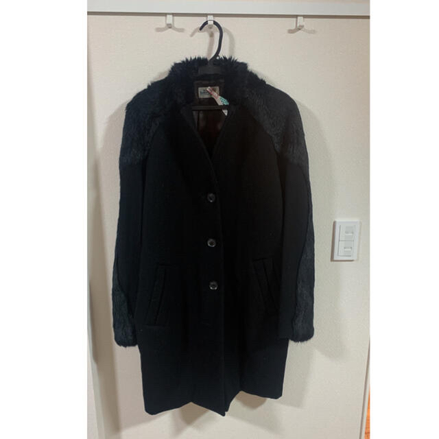 TOGA kolorカラーのモードなブラックコートの通販 by ………｜トーガならラクマ - 安いHOT