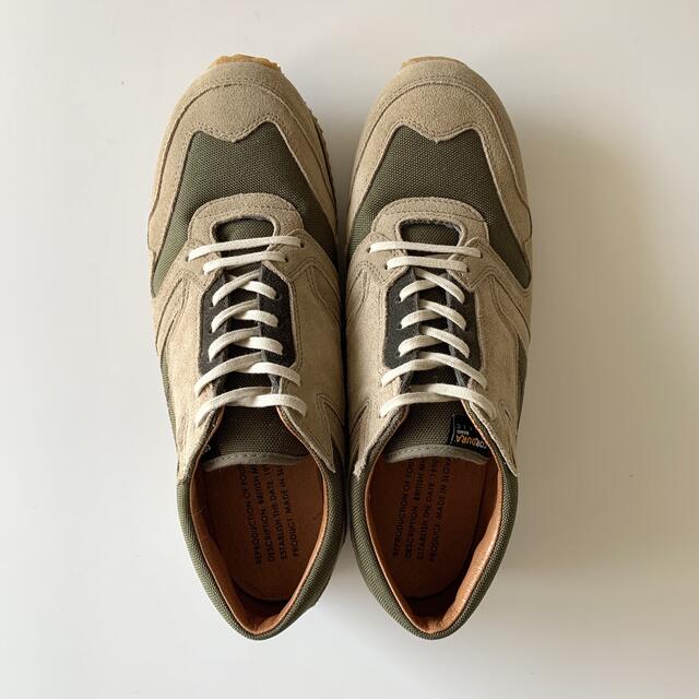 【極美品】REPRODUCTION OF FOUND ブリティッシュトレーナー メンズの靴/シューズ(スニーカー)の商品写真