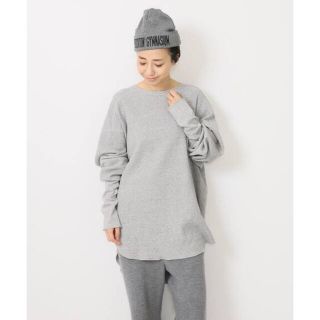 アパルトモンドゥーズィエムクラス(L'Appartement DEUXIEME CLASSE)のDeuxieme Classe アメリカーナ　サーマルプルオーバー　グレー(Tシャツ(長袖/七分))