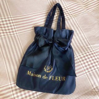 メゾンドフルール(Maison de FLEUR)の美人百花 付録 メゾンドフルール 2Way リボンバッグ(トートバッグ)