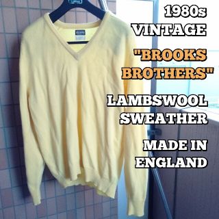 ブルックスブラザース(Brooks Brothers)の1980s BROOKS BROTHERS LAMBSWOOL SWEATHER(ニット/セーター)