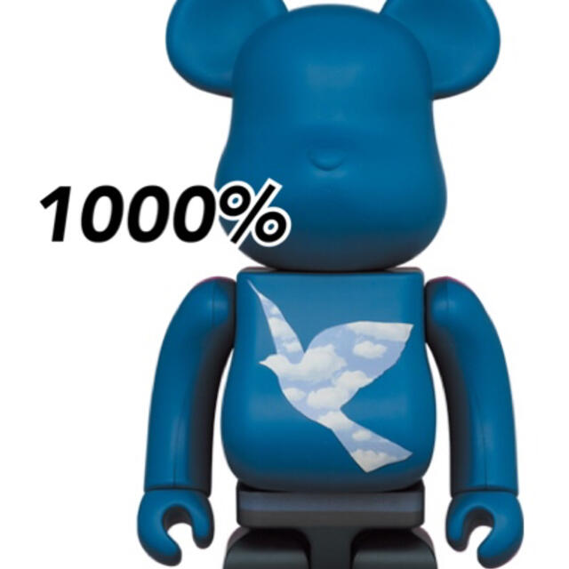 MEDICOM TOY(メディコムトイ)のBE@RBRICK Rene Magritte 1000％ エンタメ/ホビーのフィギュア(その他)の商品写真