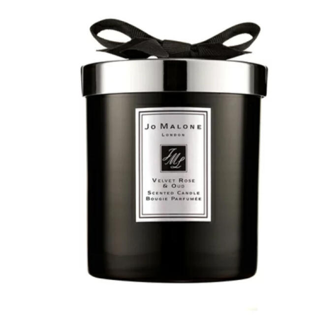 Jo Malone(ジョーマローン)のヴェルベットローズ ＆ ウード ホーム キャンドル コスメ/美容のリラクゼーション(キャンドル)の商品写真