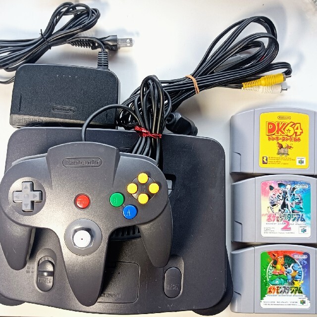 【動作確認済】 NINTENDO 64 本体 ソフト3本付 すぐに遊べる | フリマアプリ ラクマ 【動作確認済】 NINTENDO 64 本体 ソフト3本付 すぐに遊べる | フリマアプリ ラクマ