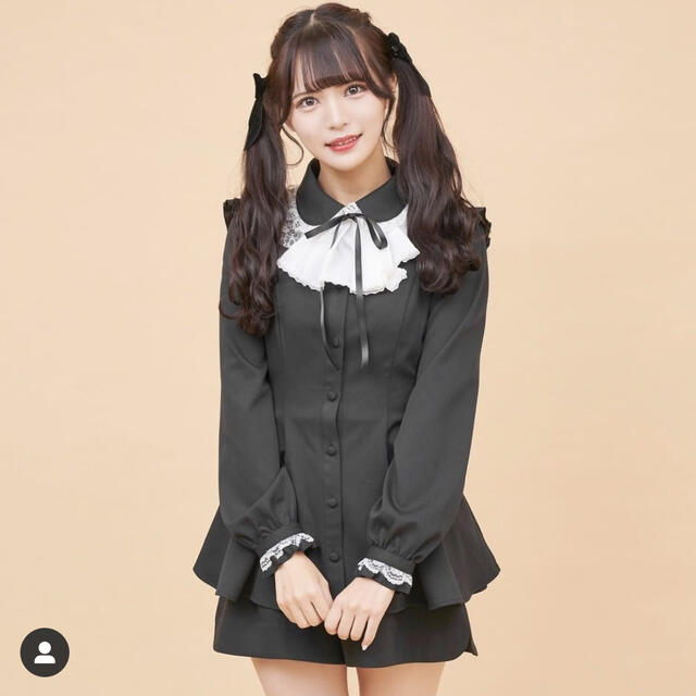 品質保証対応 シークレットハニー バイカラーラッフル セットアップ