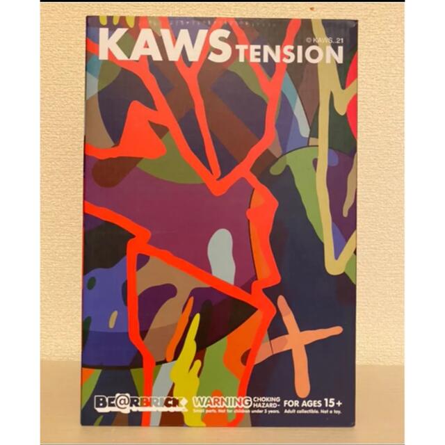BE@RBRICK KAWS TENSION 100％ & 400% 最初の www.gold-and-wood.com