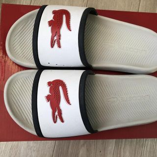 ラコステ(LACOSTE)のLACOSTEラコステサンダルワニロゴスリッパ(サンダル)