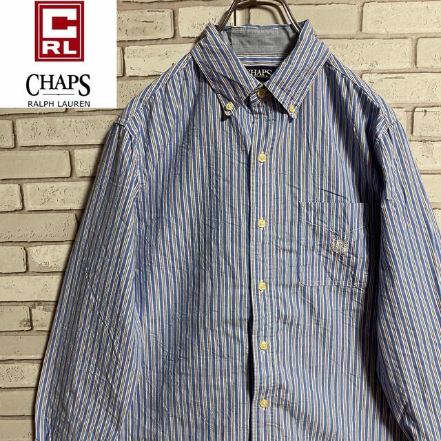 レア】ラルフローレン チャップス 総柄 シャツ ゆるだぼ CHAPS - シャツ