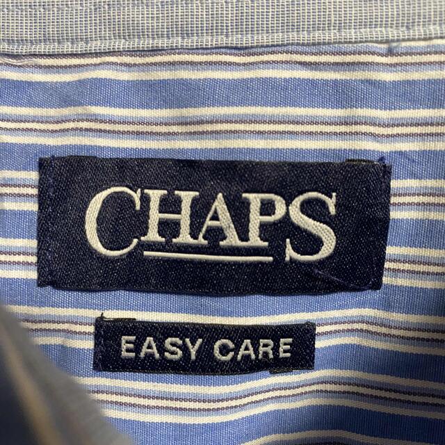 CHAPS(チャップス)の90s 古着 チャップス ラルフローレン 刺繍ロゴ ゆるだぼ ビッグシルエット メンズのトップス(シャツ)の商品写真