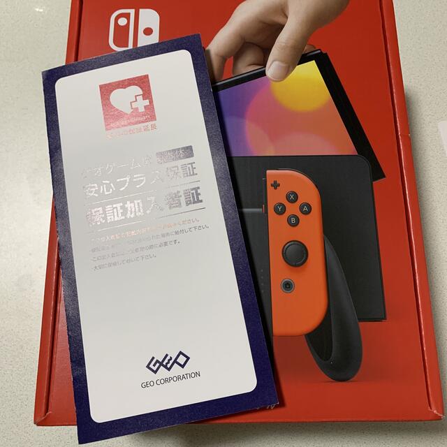 Nintendo Switch(ニンテンドースイッチ)の新型Nintendo Switch本体【24時間以内発送可】 エンタメ/ホビーのゲームソフト/ゲーム機本体(家庭用ゲーム機本体)の商品写真