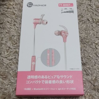 TAOTRONICS Bluetooth ワイヤレスイヤホン 両耳 カナル型 高(ヘッドフォン/イヤフォン)