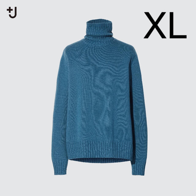 【美品クリーニング済】カシミヤタートルネックセーター（長袖）XL