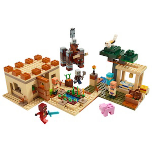 Lego(レゴ)のレゴ LEGO マインクラフト　イリジャーの襲撃 キッズ/ベビー/マタニティのおもちゃ(知育玩具)の商品写真
